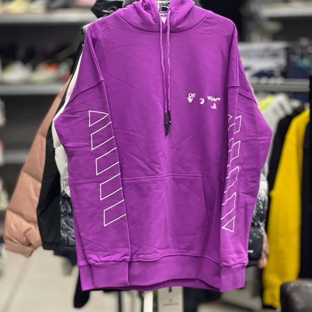 Купить Худи Off White, Purple