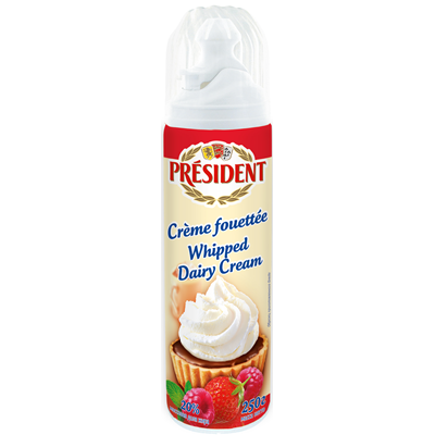 Купить КРЕМ ВЗБИТЫЙ PRESIDENT 20% 250 Г. доставка продуктов тюмень . доставка продуктов в тюмени . доставка фруктов тюмень . доставка фруктов в тюмени