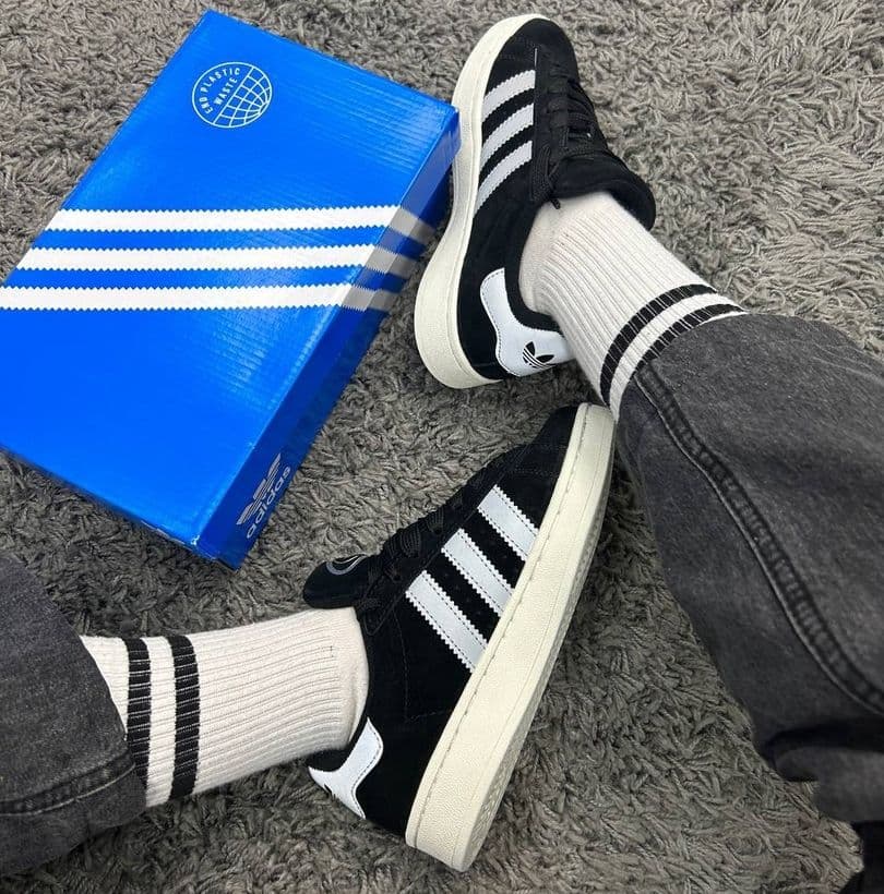 Купить Adidas Campus 00s, Black Reflective