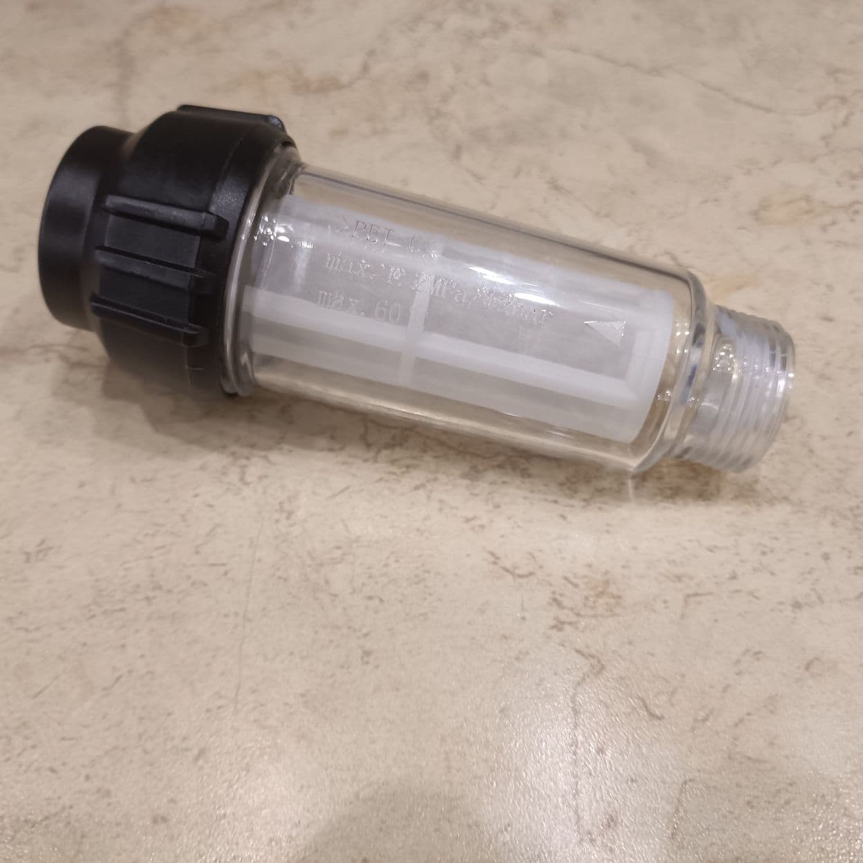 Купить Фильтр тонкой очистки для АВД, 60 micron, 3/4внут-3/4внеш, 6.3*12.7сm. М-200033900