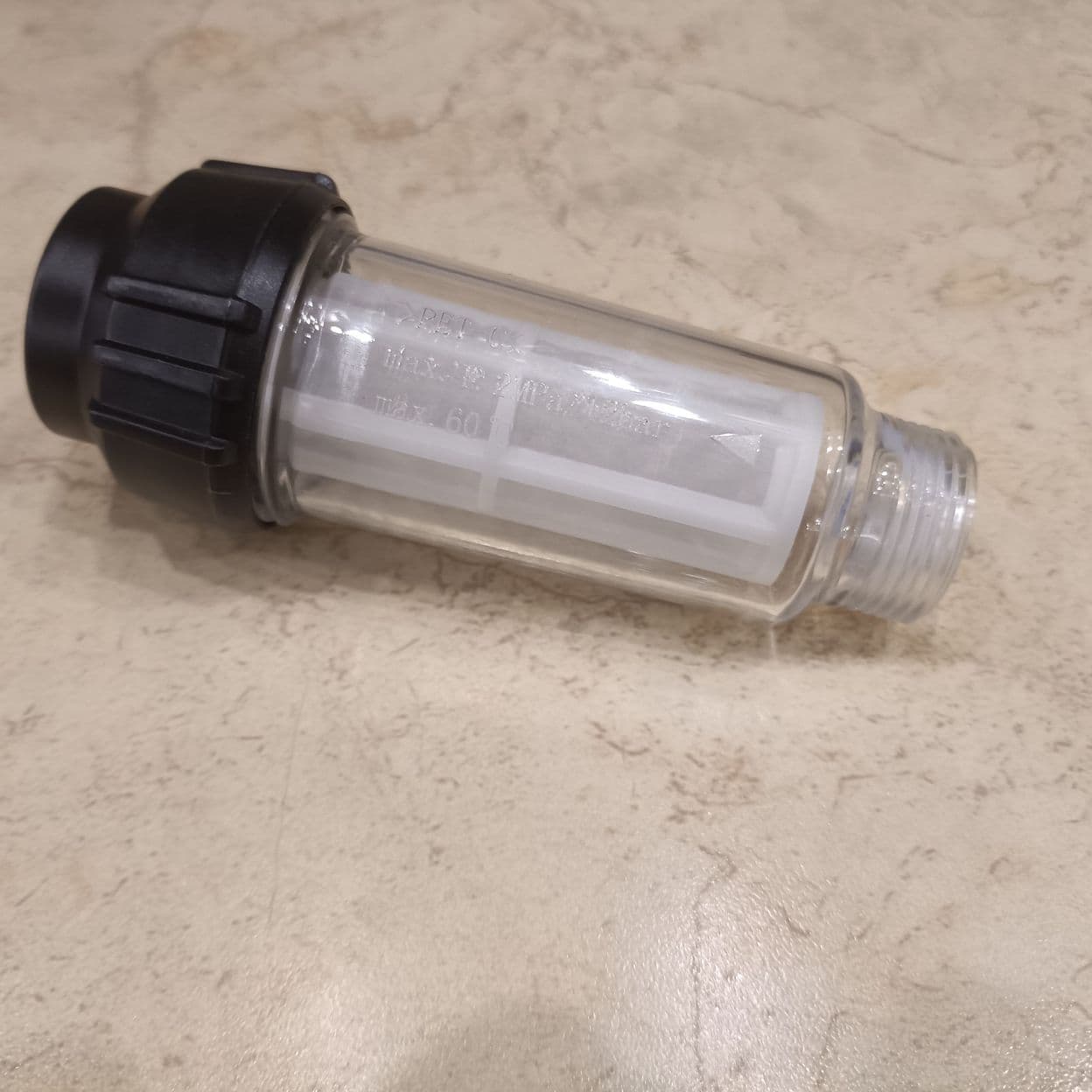 Купить Фильтр тонкой очистки для АВД, 60 micron, 3/4внут-3/4внеш, 6.3*12.7сm. М-200033900