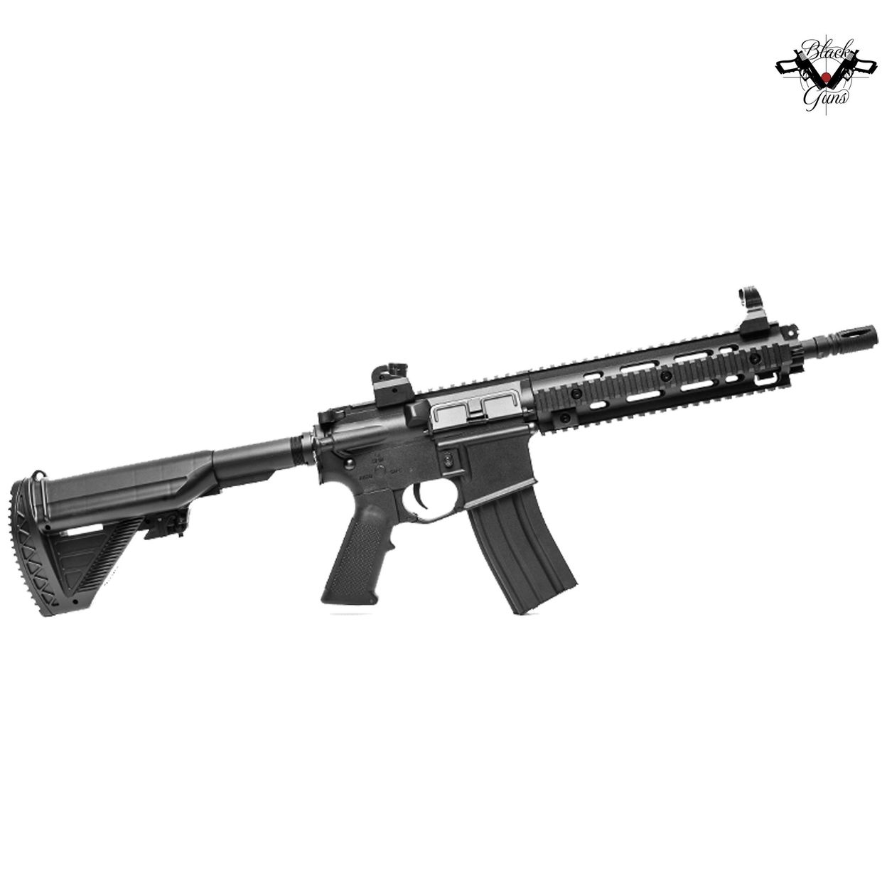 Купить Автомат с орбизами HK 416D  черный 