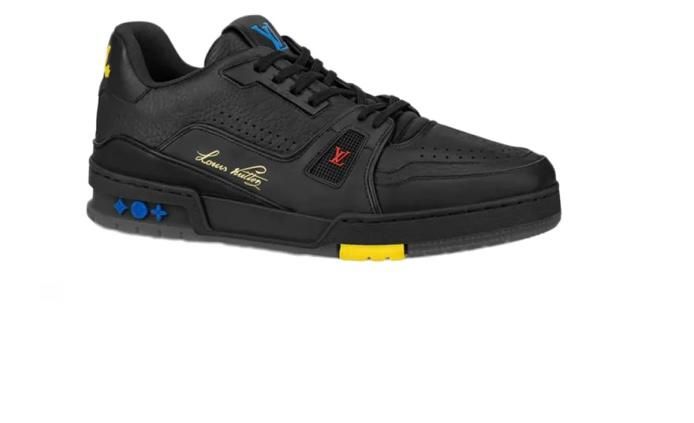 Купить Кроссовки Louis Vuitton LvTrainer Черные