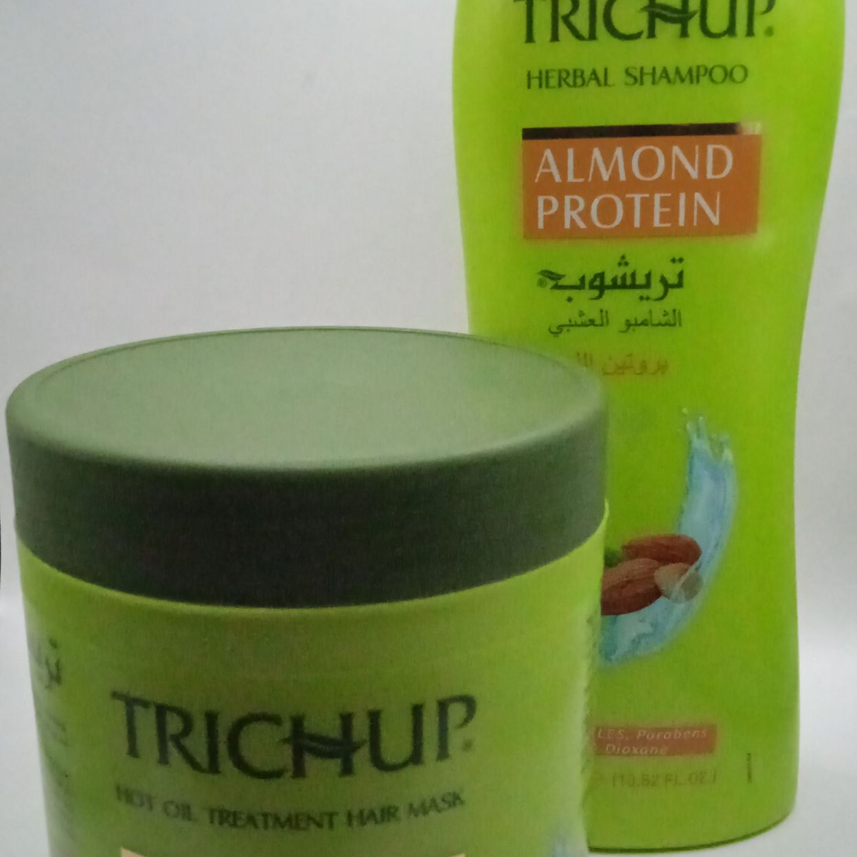 Купить Набор шампунь для волос Trichup, c натуральным протеином (Natural Protein) c миндальным протеином+ Маска для волос 500 и