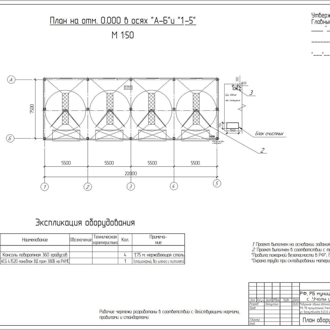 Купить Рабочие чертежи на здание автомойки самообслуживания на 4 поста