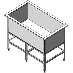 Купить Ванна котломоечная 1200x600x850мм