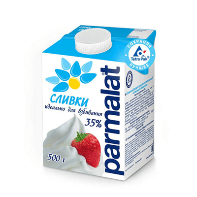 Купить СЛИВКИ PARMALAT СТЕРИЛИЗОВАННЫЕ 35% 500 Г .  доставка продуктов тюмень . доставка продуктов в тюмени . доставка фруктов тюмень . доставка фрукт