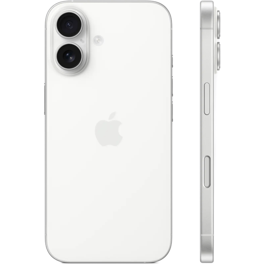 Купить iPhone 16 White (nanoSIM+eSIM)