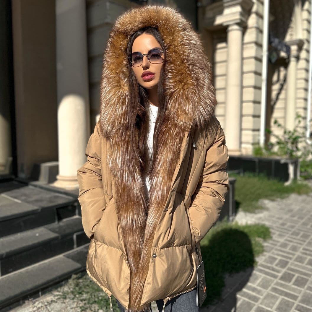 Купить Пуховик с лисой