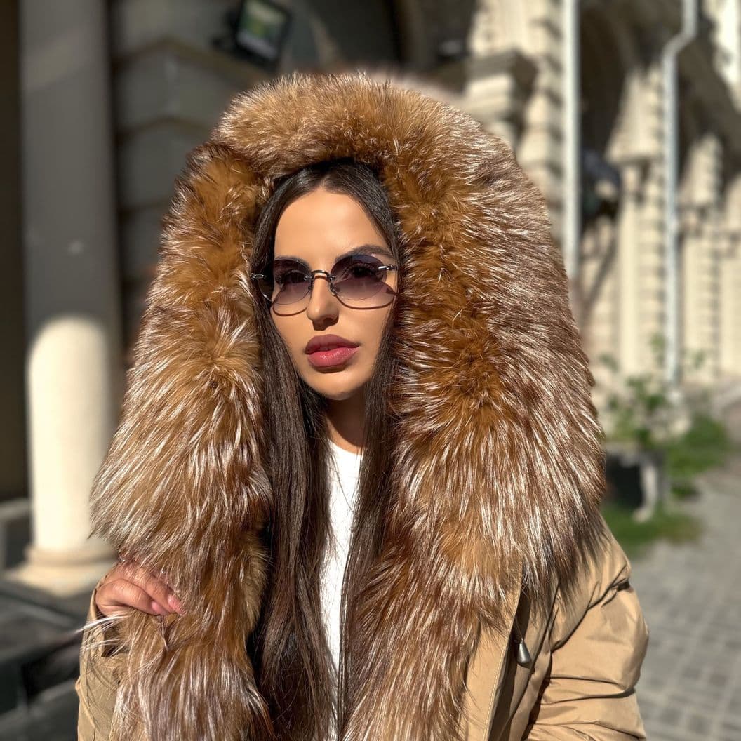 Купить Пуховик с лисой