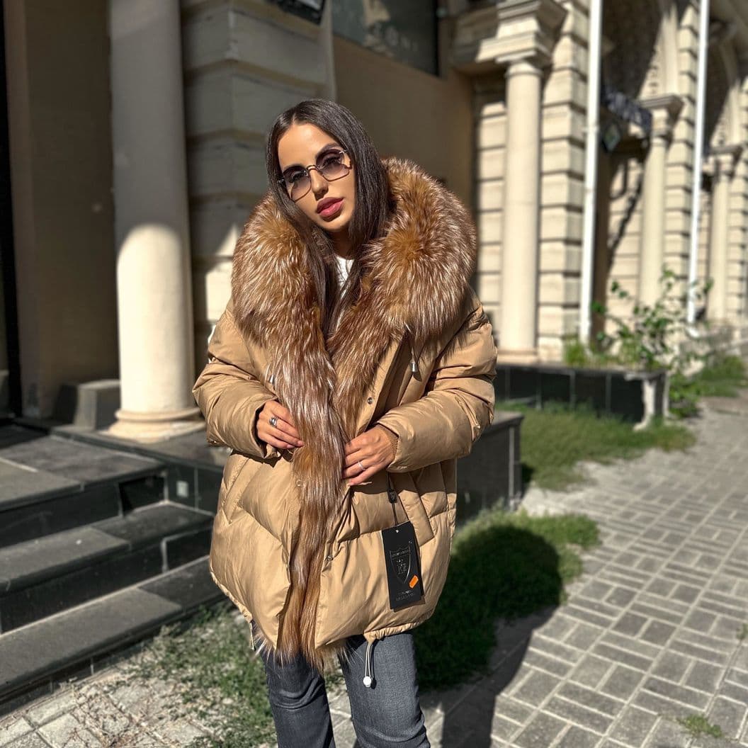 Купить Пуховик с лисой