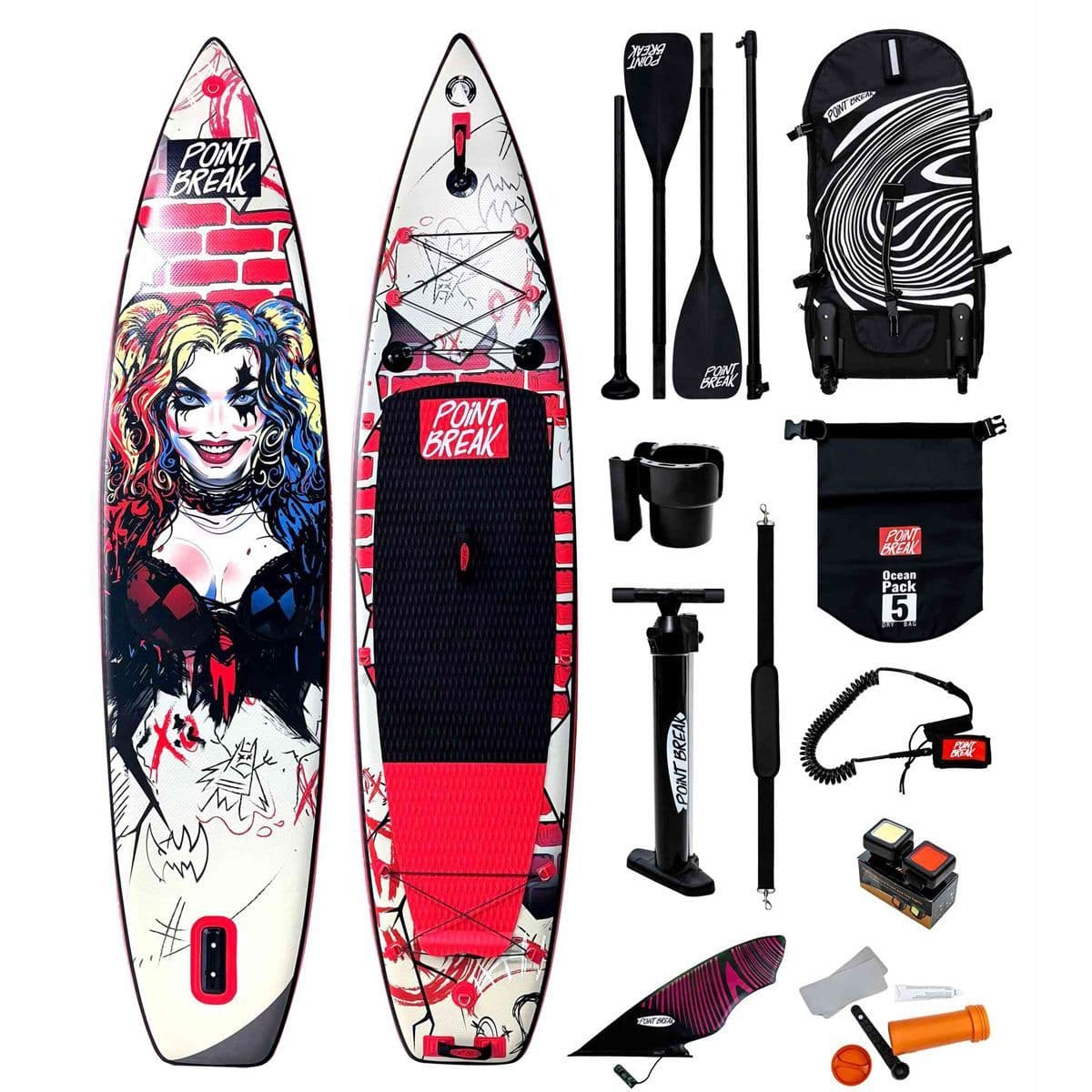 Купить Сапборд POINT BREAK Premium 11.6 Harley Qween