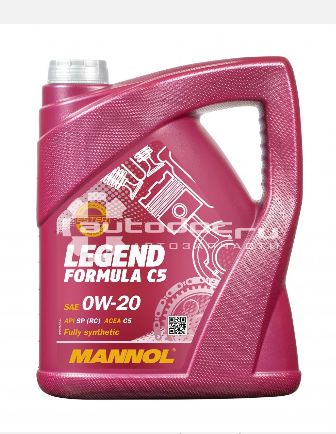 Купить Синтетическое моторное масло 7921 Legend Formula C5 0W-20 API SP (RC) 5л