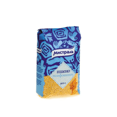 Купить ПШЕНО ЗОЛОТОЕ МИСТРАЛЬ 900 Г. с доставкой на дом . Доставка продуктов Тюмень , доставка продуктов в Тюмени , dostavka-produktov-tyumen , dostav