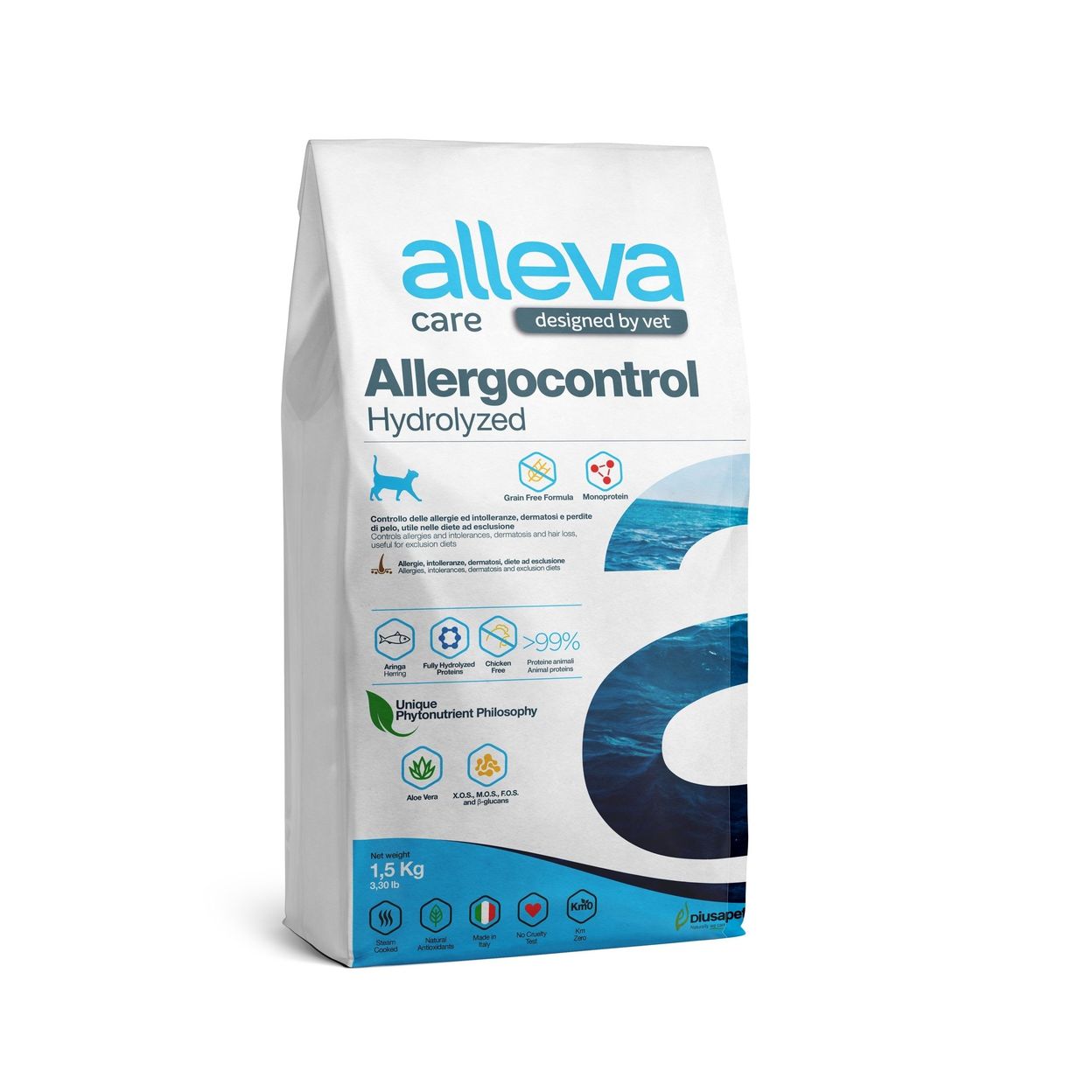 Купить Корм для кошек Аллева Кэр Аллергоконтрол, 1,5 кг