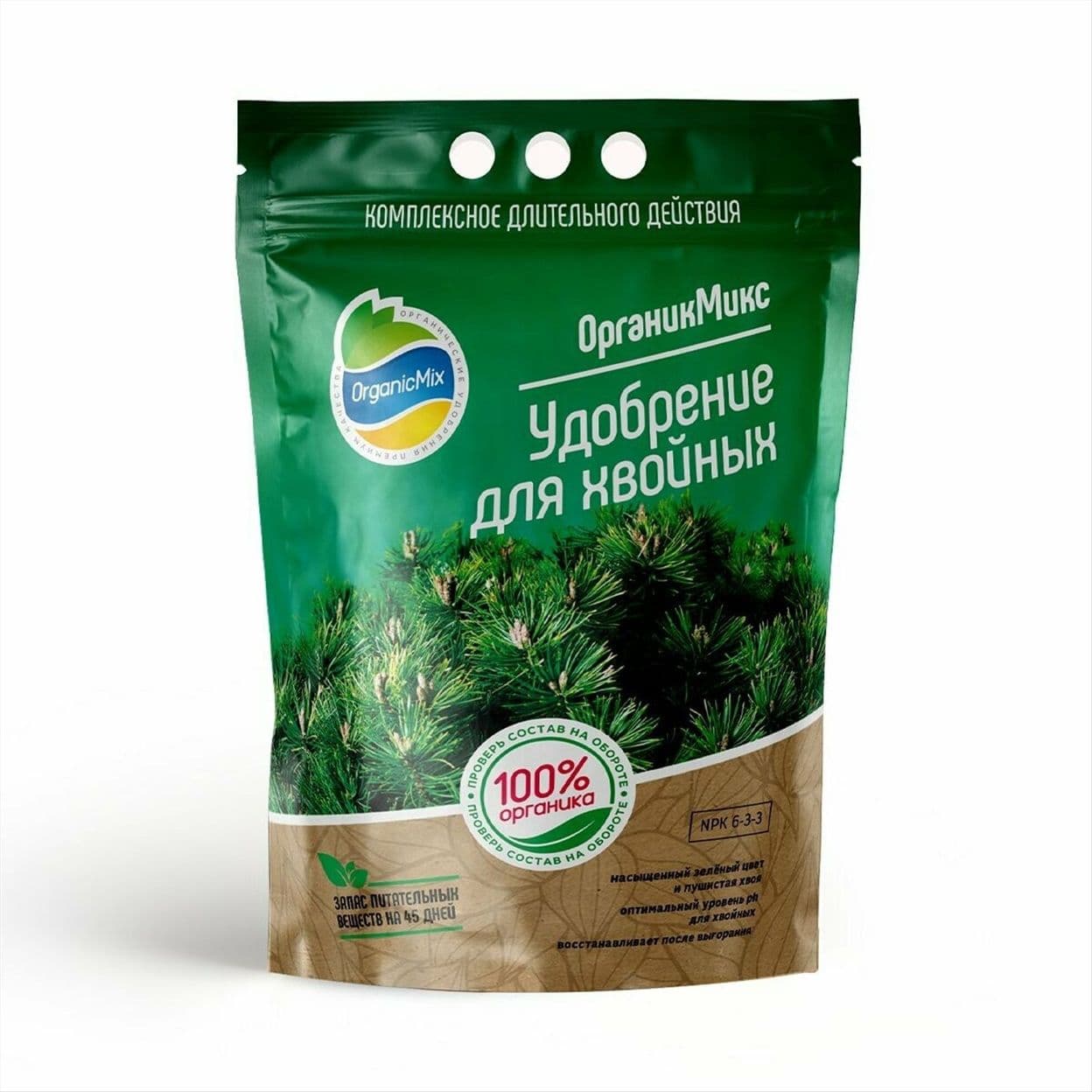 Купить Удобрение для хвойных 200 г, Органик Микс