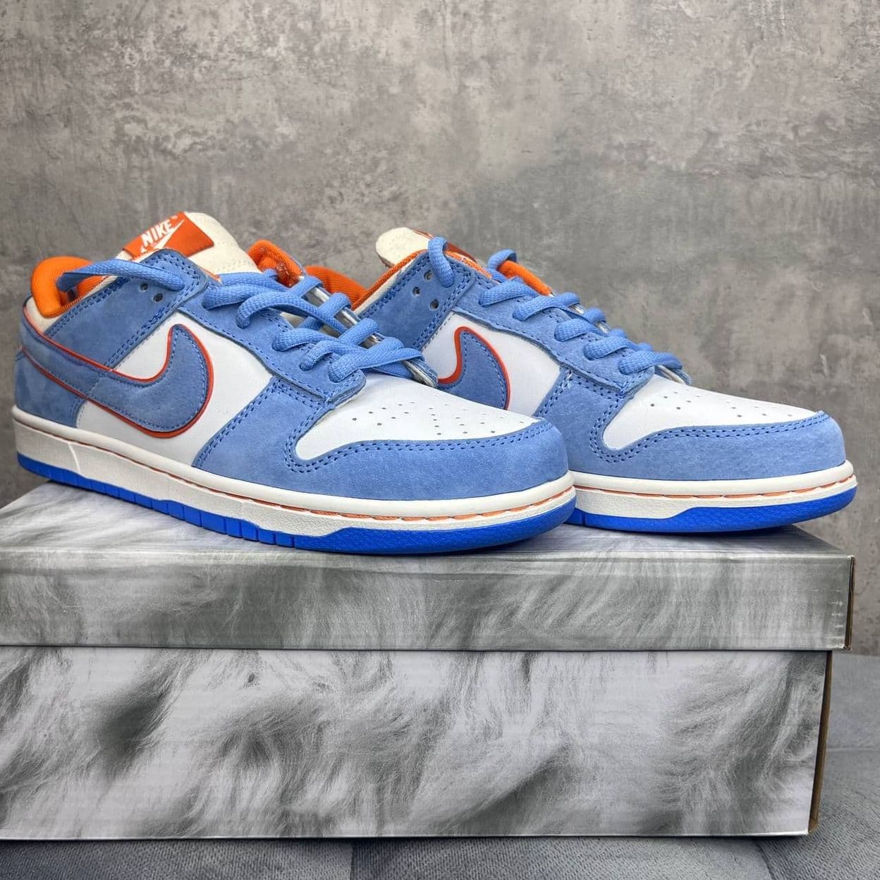 Купить Nike Dunk Blue Orange