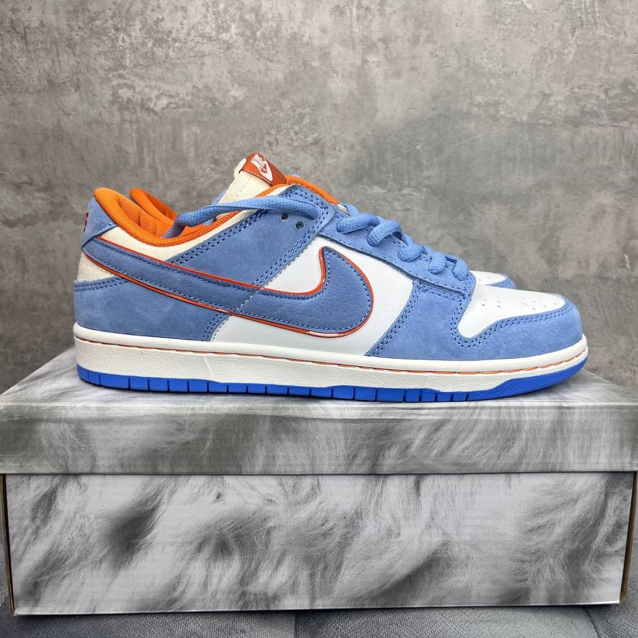 Купить Nike Dunk Blue Orange