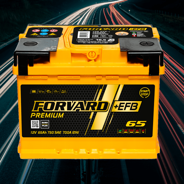 Купить АККУМУЛЯТОР FORVARD EFB 6CT-65