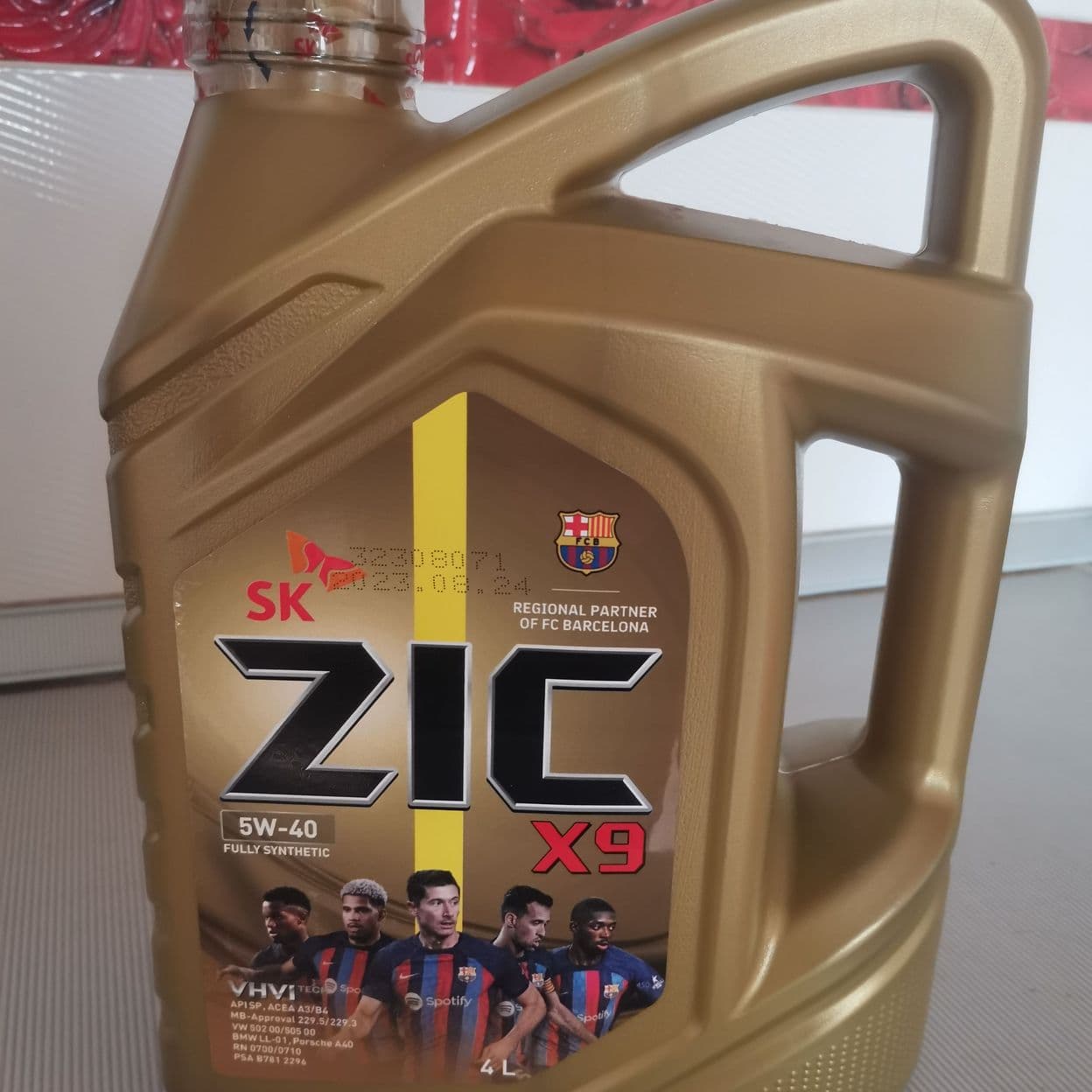 Купить ZIC X9 5W-40 Масло моторное синтетическое 4 л.