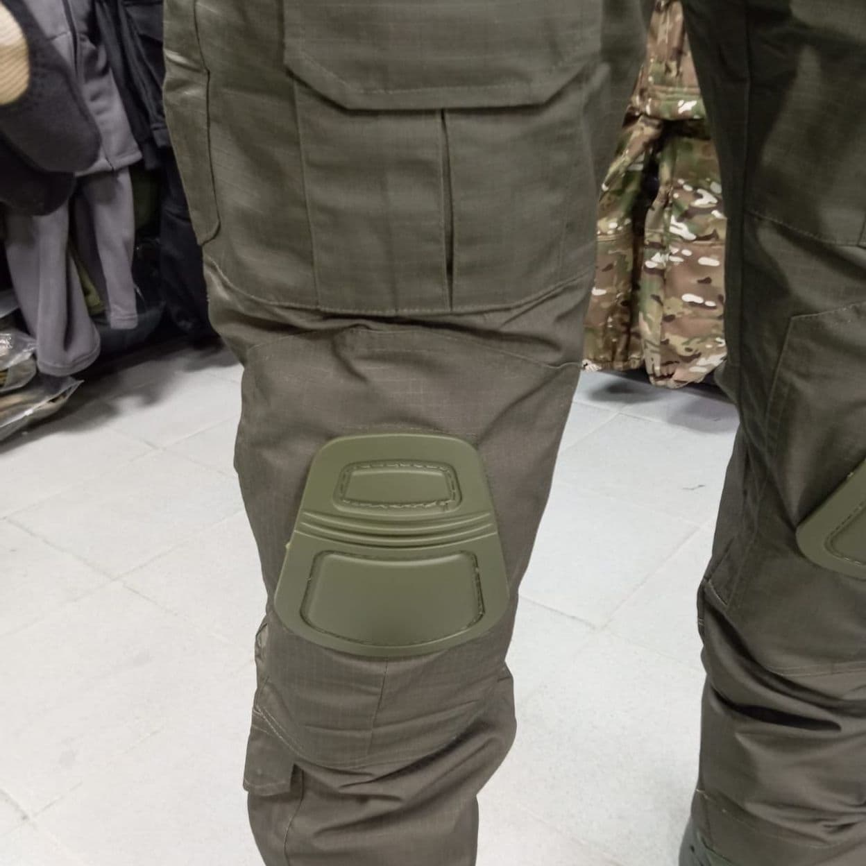 Купить костюм тактический пластик олива