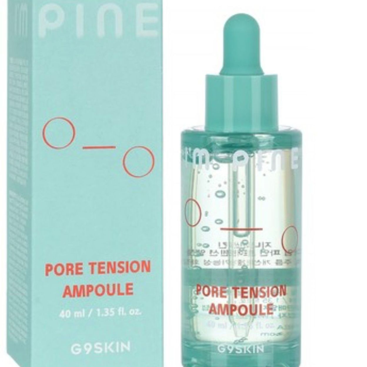 Купить Успокаивающая сыворотка с экстрактом сосновых шишек G9SKIN I'm Pine Pore Tension Ampoule 40 мл
