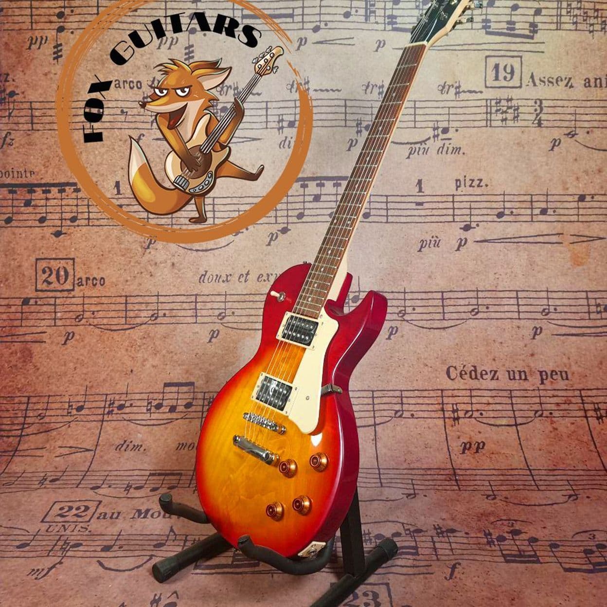 Купить Электрогитара Cort LesPaul CR100-CRS
