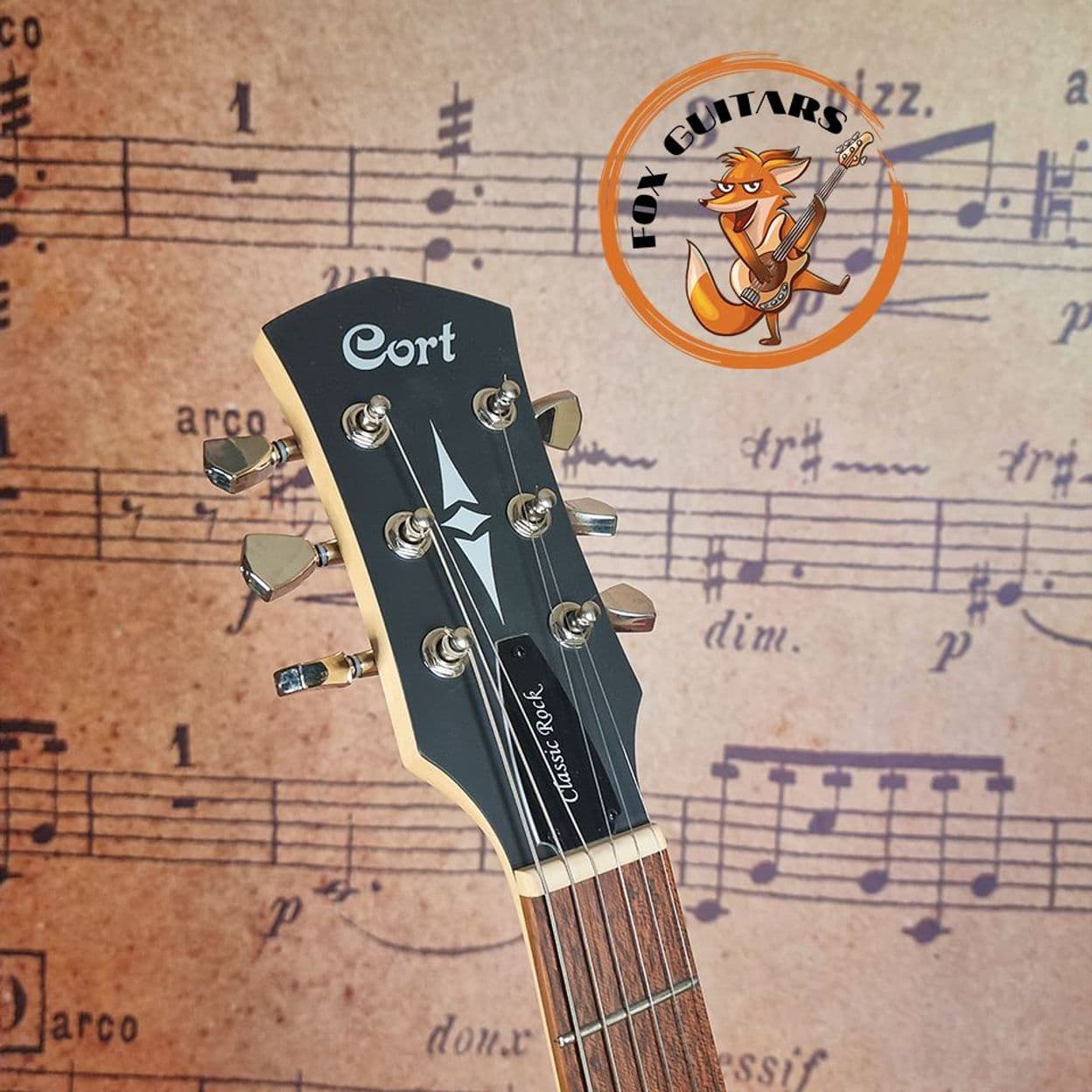 Купить Электрогитара Cort LesPaul CR100-CRS