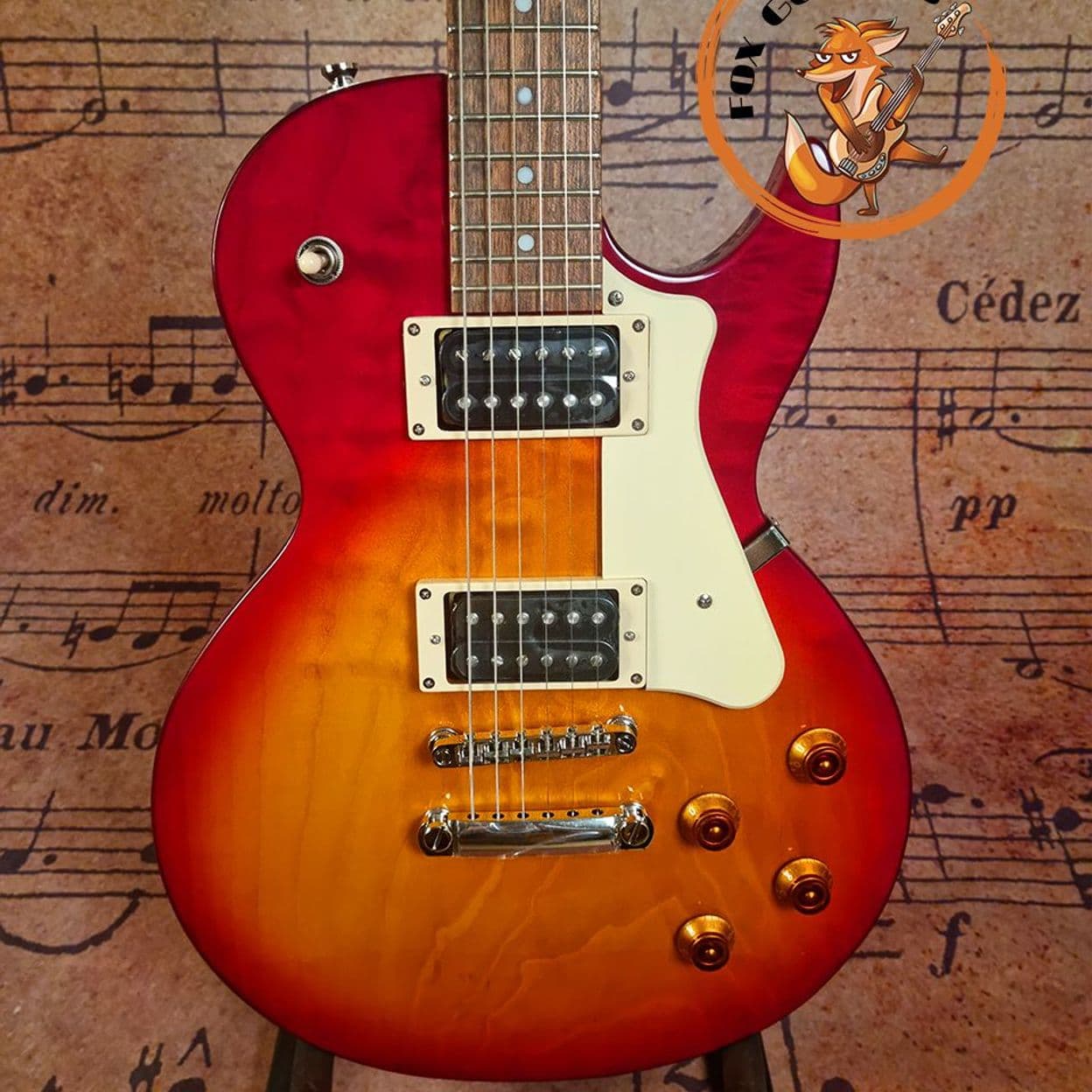 Купить Электрогитара Cort LesPaul CR100-CRS