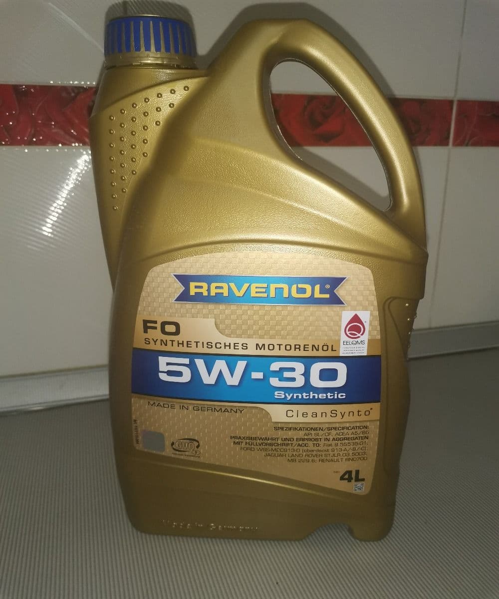 Купить Масло моторное RAVENOL FO 5W-30 4л (синтетика)