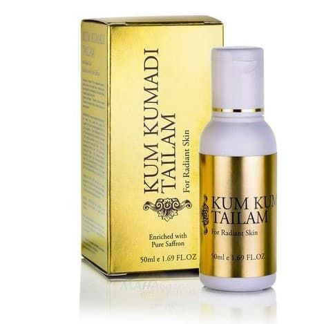 Купить Vasu KUM KUMADI Tailam Oil Кумкумади омолаживающее масло для лица / 50 мл