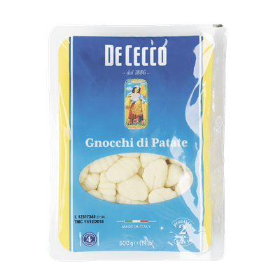 Купить МАКАРОНЫ DE CECCO КАРТОФЕЛЬНЫЕ КЛЕЦКИ НЬОККИ 500 Г. доставка продуктов Тюмень . доставка продуктов в Тюмени . доставка фруктов Тюмень . доставк