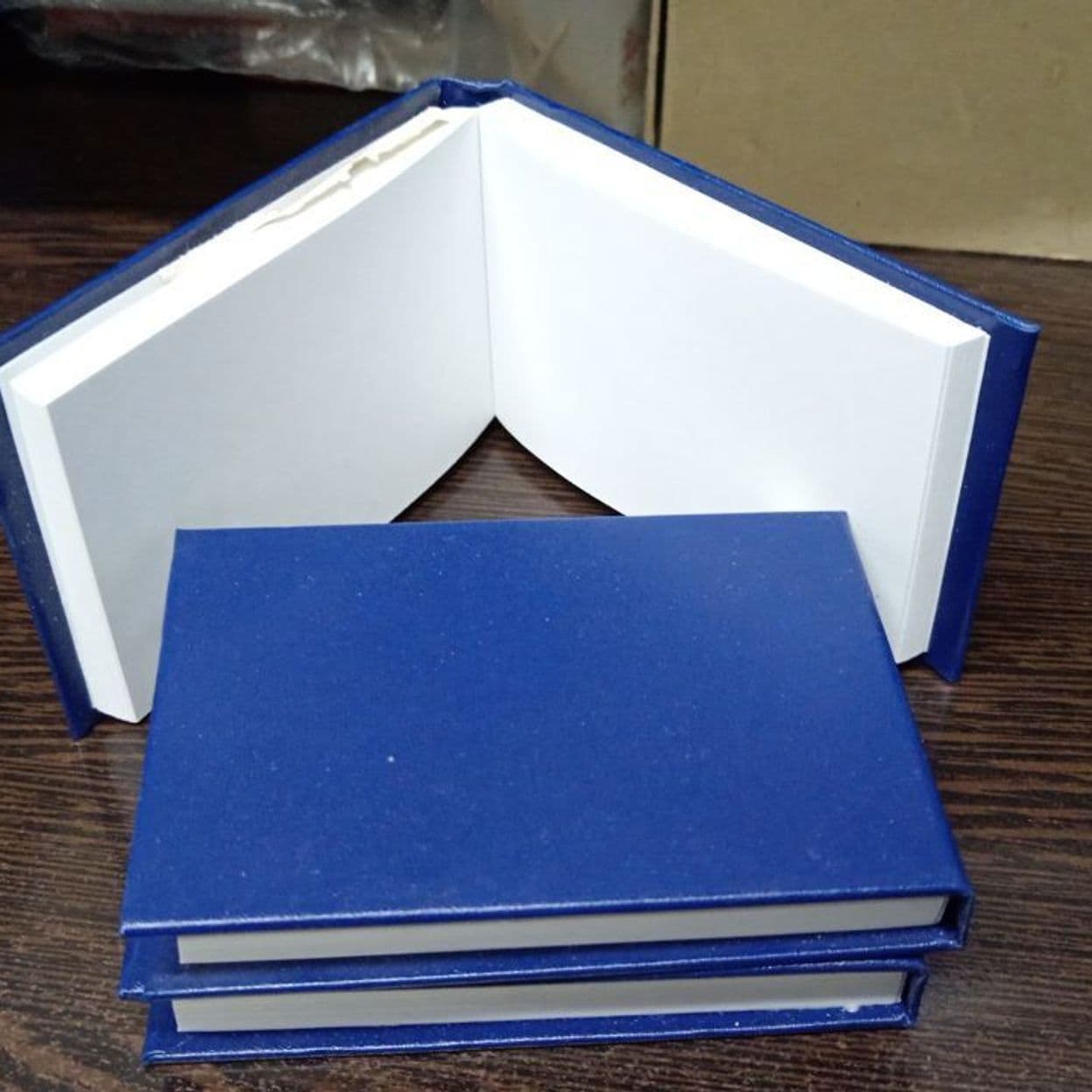 Купить Блокнот А7, 70 л, твердая обложка, синий, арт. 1101-1