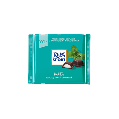 Купить RITTER SPORT ШОКОЛАД ТЕМНЫЙ МЯТА 100 Г. Х 12 ШТ. доставка продуктов Тюмень . доставка продуктов в Тюмени . доставка фруктов Тюмень . доставка ф