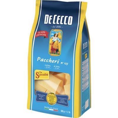 Купить МАКАРОННЫЕ ИЗДЕЛИЯ DE CECCO PACCHERI №125 500 Г. доставка продуктов Тюмень . доставка продуктов в Тюмени . доставка фруктов Тюмень . доставка ф