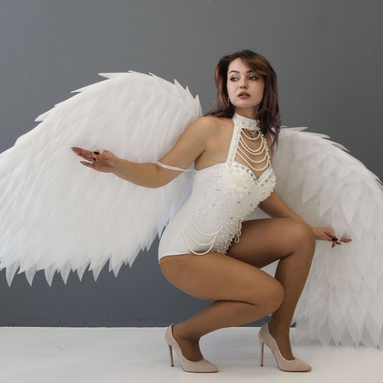 Купить Боди белое 44р