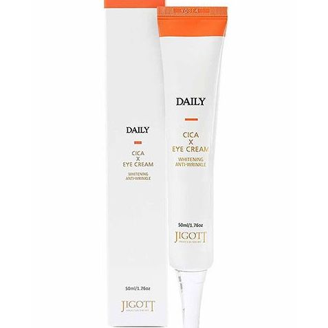 Купить JIGOTT Крем для век с экстрактом центеллы азиатской 50мл/Daily Real Cica Eye Cream