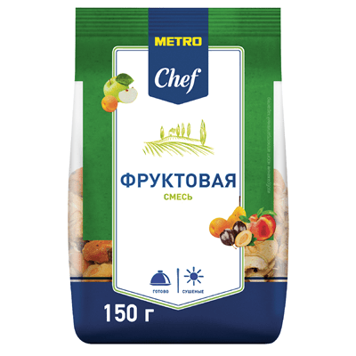 Купить СМЕСЬ METRO CHEF ФРУКТОВАЯ 150 Г. доставка продуктов тюмень . доставка продуктов в тюмени . доставка фруктов тюмень . доставка фруктов в тюмени