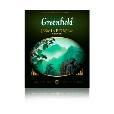 Купить GREENFIELD ЧАЙ ЗЕЛЕНЫЙ JASMINE DREAM 100 ШТ. X 2 Г. доставка продуктов Тюмень . доставка продуктов в Тюмени . доставка фруктов Тюмень . доставк