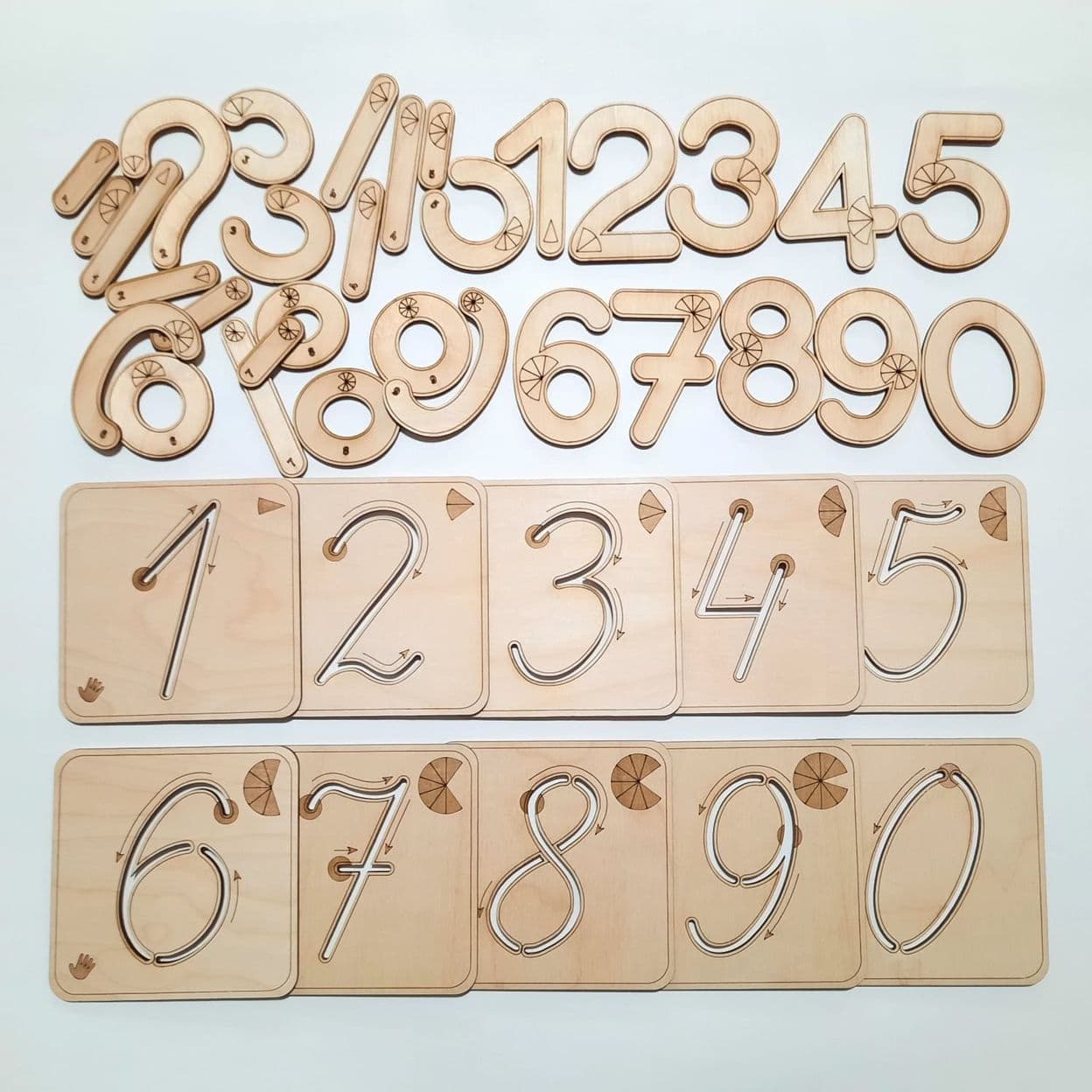 Купить Трафареты и цифры с элементами