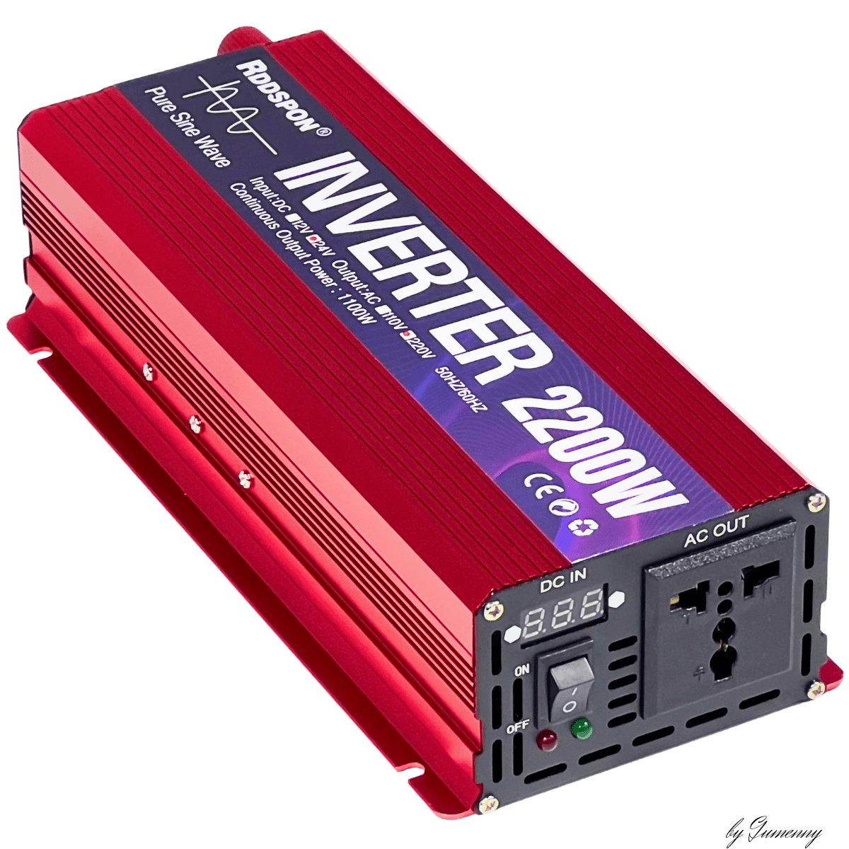 Купить Автомобильный инвертор 2200Вт 24В 220В 50-60Hz