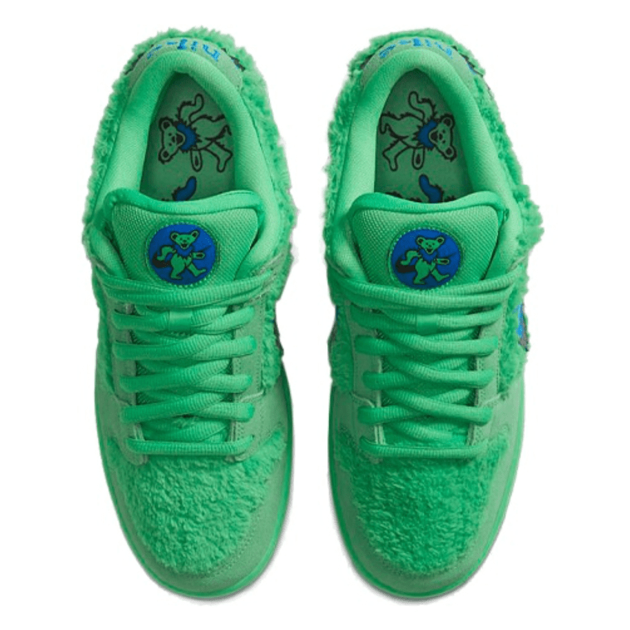 Купить Grateful Dead x Nike Dunk Low Sb Green Bear