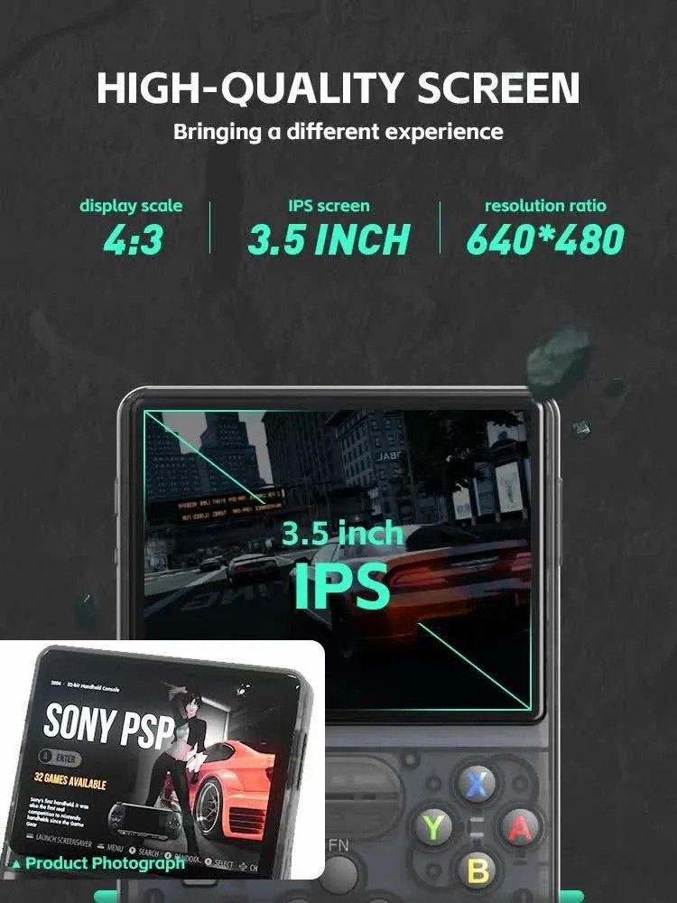 Купить Портативная игровая консоль R36S