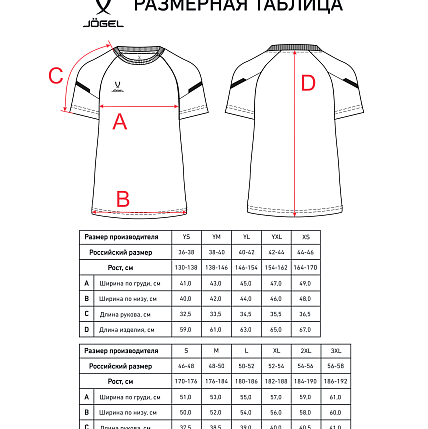 Купить Тренировочная футболка Jögel