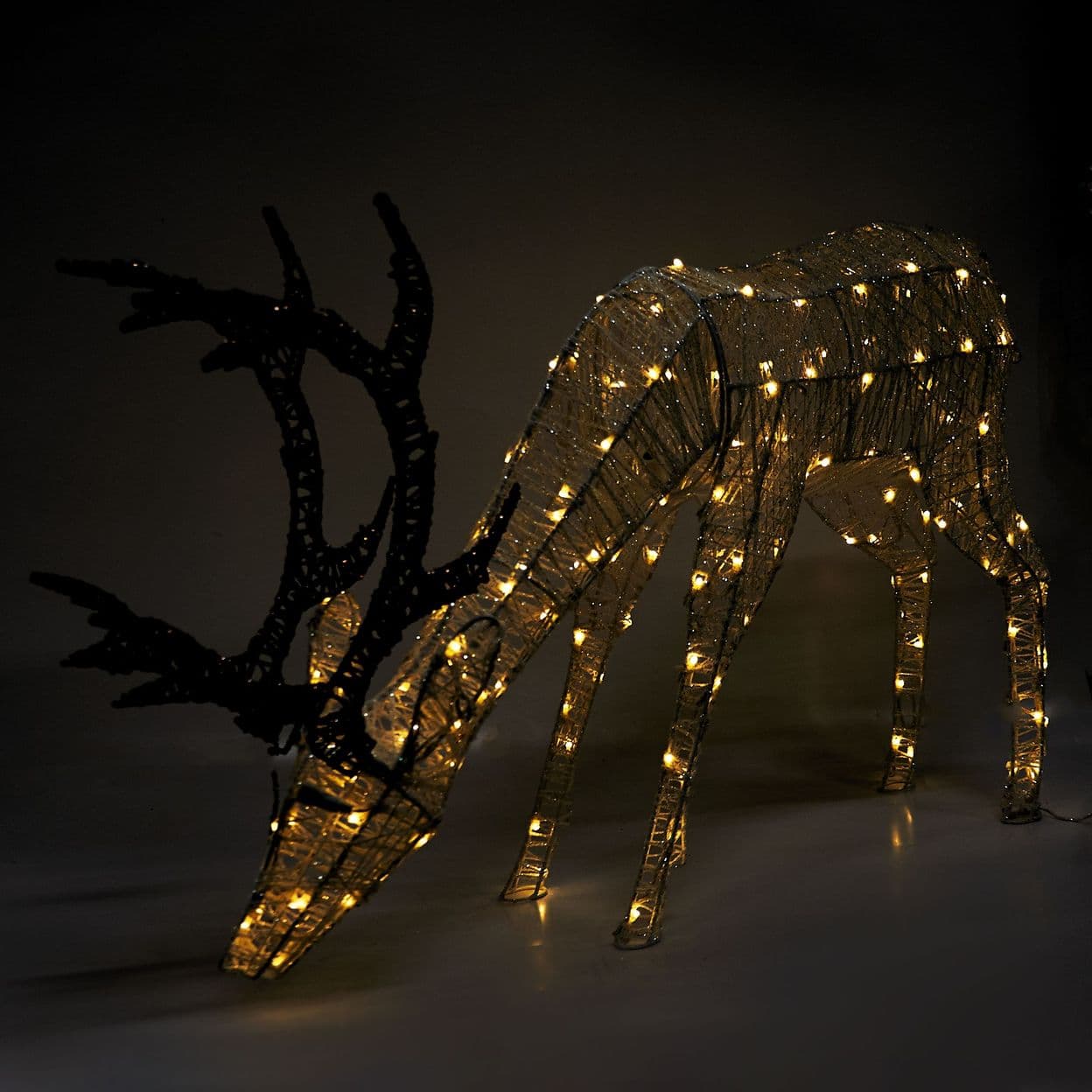 Купить Электрогирлянда-фигура Олень 200 LED, теплый свет, для улицы