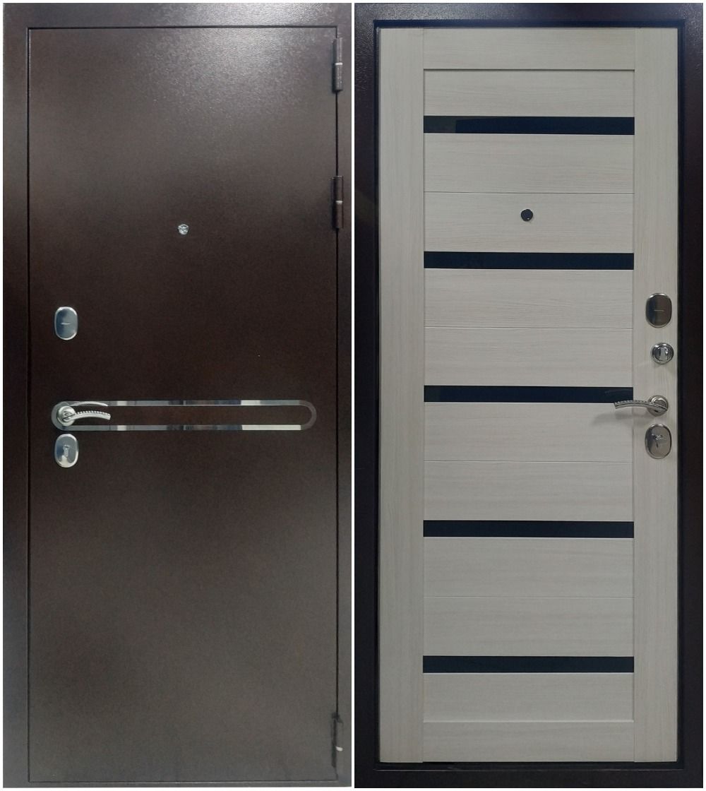 Купить Дверь входная "Царга" эшвайт, Витязь