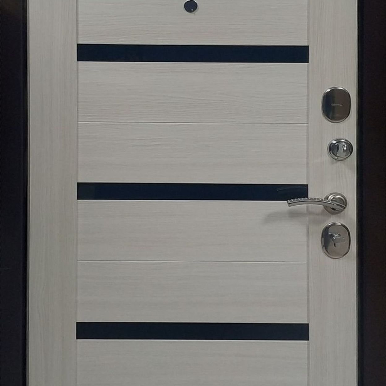 Купить Дверь входная "Царга" эшвайт, Витязь