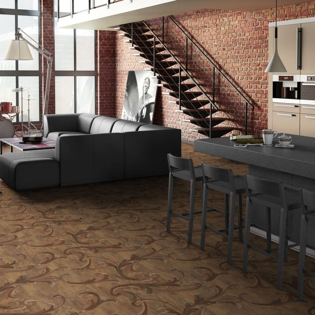 Купить (4х2.04)Линолеум Tarkett Admiral ADRIANO 2 бытовой усиленный остаток