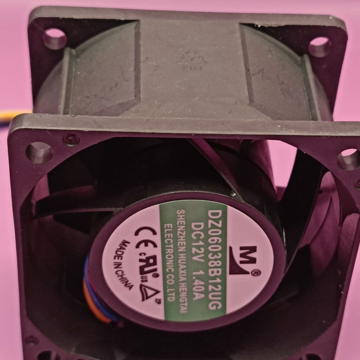 Купить Вентилятор DZ 60x60х38 (1,4 A) 4 пин