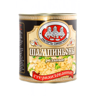 Купить ШАМПИНЬОНЫ СКАТЕРТЬ-САМОБРАНКА РЕЗАНЫЕ 3100 МЛ. доставка продуктов Тюмень . доставка продуктов в Тюмени . доставка фруктов Тюмень . доставка фр